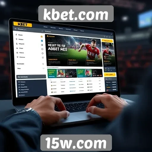 Avaliação da interface do usuário do site kbet.com